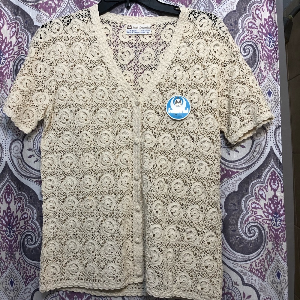 Hand Crocheted Top
